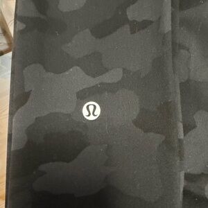 lululemon athletica Black Camo Leggings